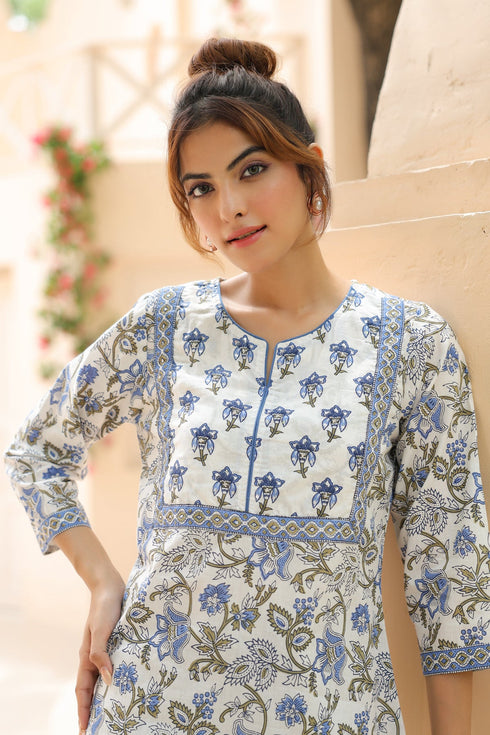 Printed Cotton Top